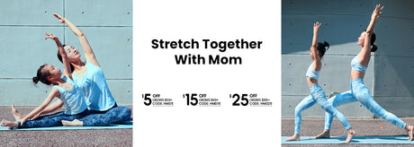stretch with mom