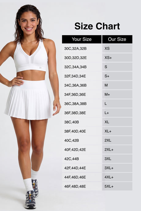 Power™ High Support Adjustable Cross Back Running Bra | Women's High Support Sports Bra