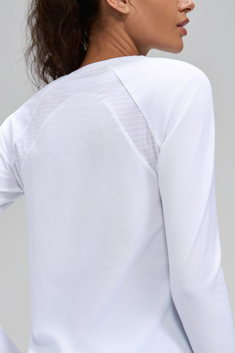 Anywhere Performance Mesh Langarm-T-Shirt | Damen Langarm-T-Shirt