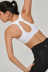 Reggiseno da corsa imbottito regolabile Power | Reggiseno sportivo ad alto sostegno da donna