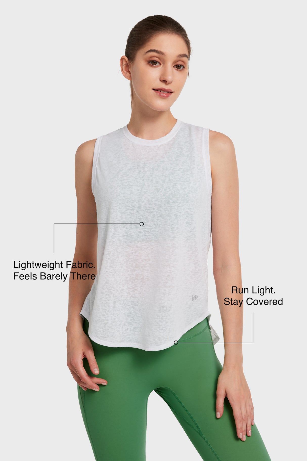 Anywhere™ Lightweight Breathable Casual Fit Sports Tank | Women's Sports Tank
