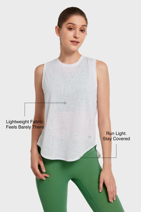 Anywhere™ Lightweight Breathable Casual Fit Sports Tank | Women's Sports Tank