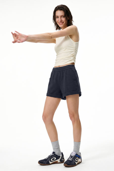 Anywhere™ Built-In Cups Stretch Ribbed Tank | Women's Sports Tank For Yoga & Daily - image 4