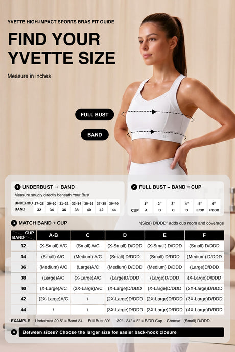 Power™ V-Neck Keyhole Back High Support Sports Bra | High-Impact Bounce Control Without Flattening for Running, HIIT & Training - image 4