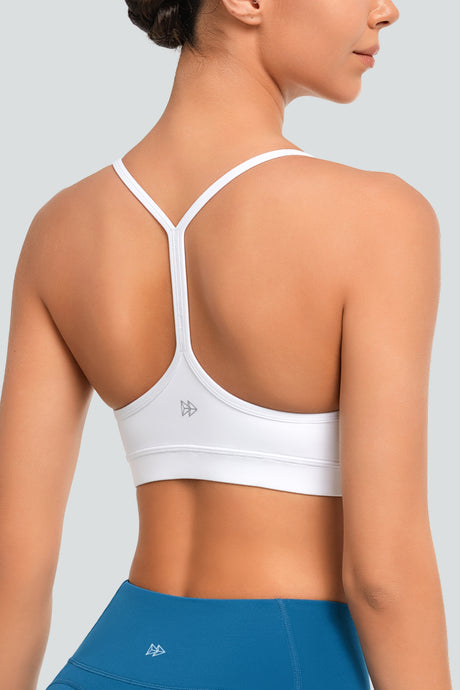 Anywhere™ Typical Y-Back Spaghetti Thin Straps Yoga Bra | Women's Low Support Sports Bra