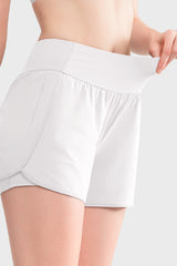 Shift™ Quick Dry Inner Mesh Workout Shorts with Pocket 3.5''| Women's Running Shorts