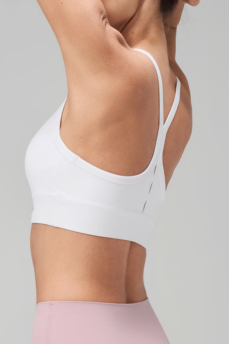 Anywhere Y-Back Design Insydda Yoga-BH med Vadder | Sport-BH med Lätt Stöd för Damer