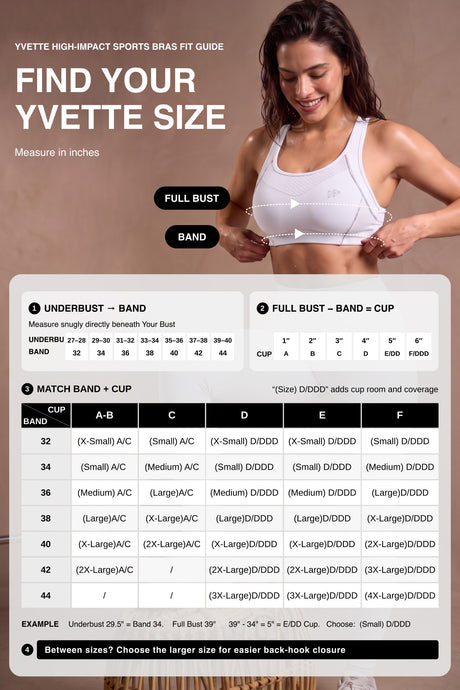 Sculpt™ Racerback Full-Coverage Breathable Sports Bra | High Support with Bounce Control & Mesh for Running, HIIT & Training - image 4