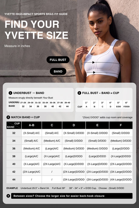 Power™ Adjustable Crisscross Padded Running Bra | Women's High Support Sports Bra - image 4