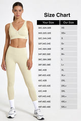 Power™ V Neck Breathable Mesh Hook Sports Bra | High-Impact Bounce Control Without Flattening for Running, HIIT & Training