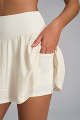 Sculpt™ Breathable Mesh-Lined Pleated Tennis Skirt | Women's Sports Skirt