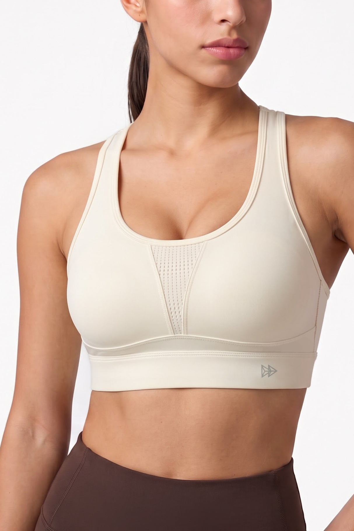 Power™ Breathable Panel With Adjustable Support Sports Bra | High Support for Running, HIIT & Training