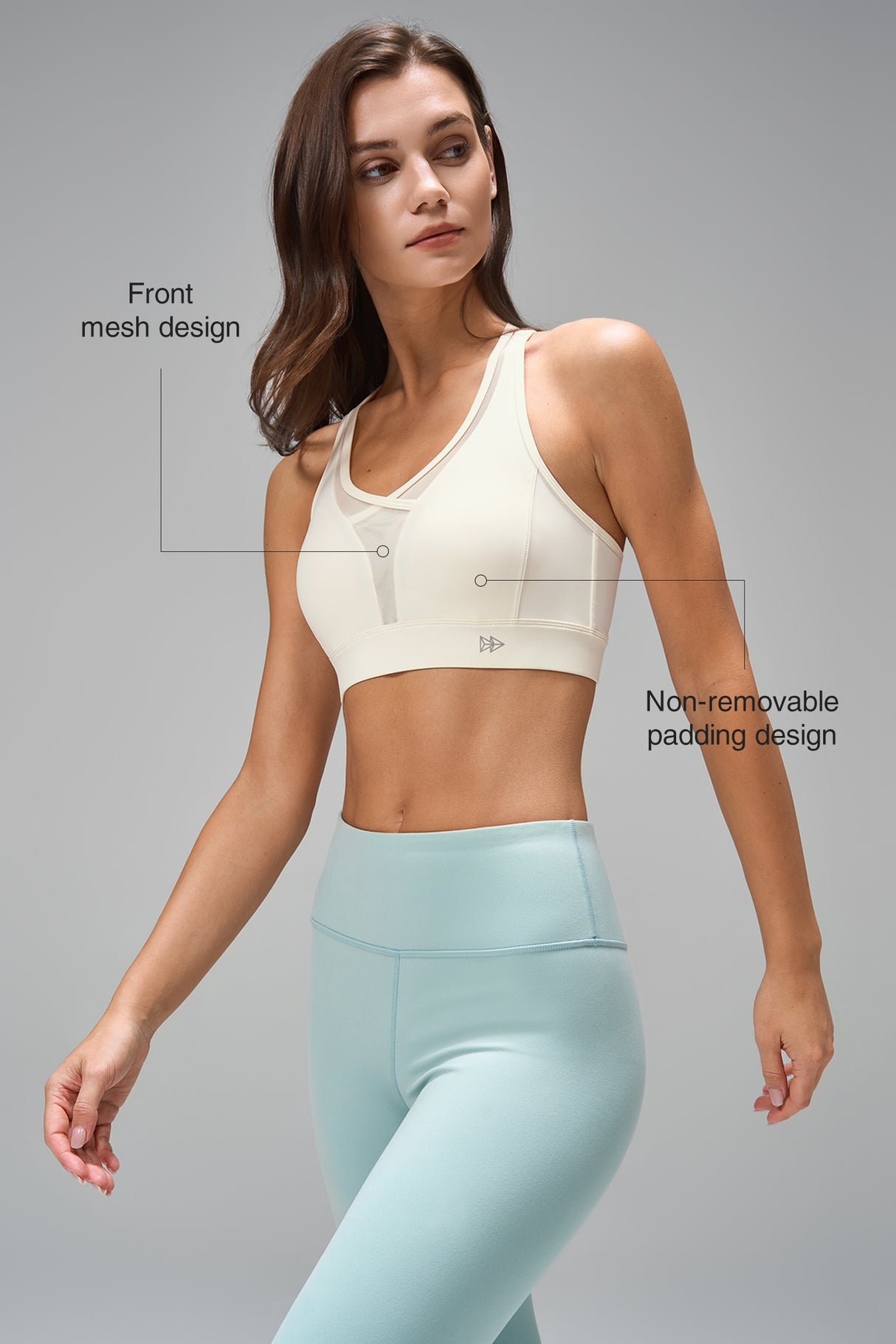 Power™ Adjustable Breathable Comfortable Running Bra | Women's High Support Sports Bra
