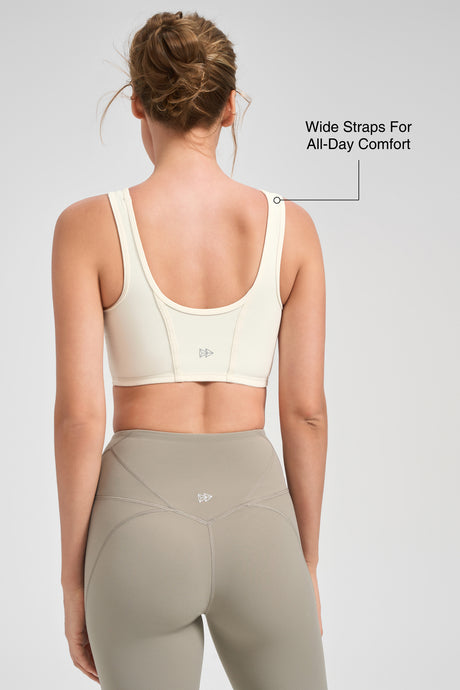 Anywhere™ Breathable Light-Support Yoga Bra with Sewn-In Pads | Women's Light Support Sports Bra