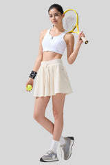Sculpt™ Grid Texture Super Light Sporty Skirt| Women's Sports Skirt