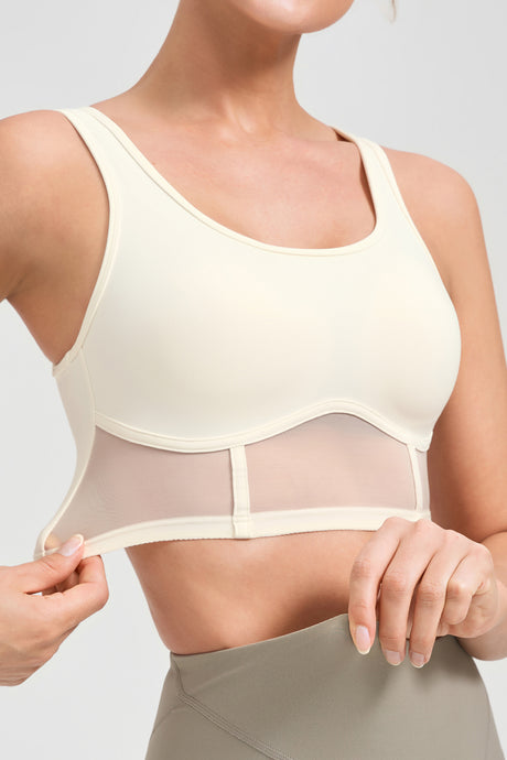 Anywhere™ Breathable Light-Support Yoga Bra with Sewn-In Pads | Women's Light Support Sports Bra
