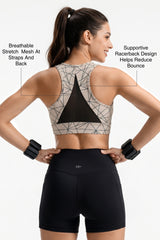 Power™ Zip-Front Secure High-Support Breathable Training Bra | High-Impact Support Best For Running, HIIT & Training