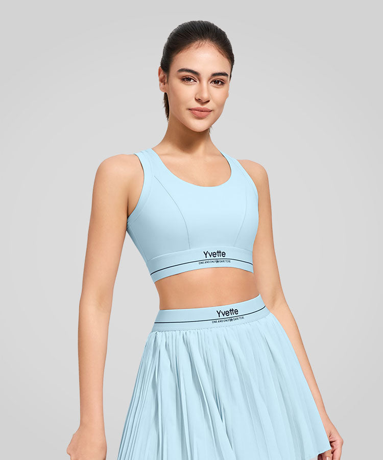 Power Super Soft Fine Mesh Sport-BH | Damen-Sport-BH mit starkem Halt