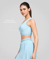 Power Super Soft Fine Mesh Sport-BH | Damen-Sport-BH mit starkem Halt