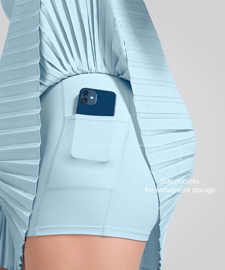 Sculpt Letter Waistband Sporty Tennis Skirt | Women's Sports Skirt