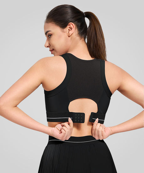 Power Super Soft Fine Mesh Sport-BH | Damen-Sport-BH mit starkem Halt