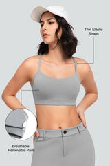 Anywhere™ Typical Y-Back Spaghetti Thin Straps Yoga Bra | Women's Low Support Sports Bra