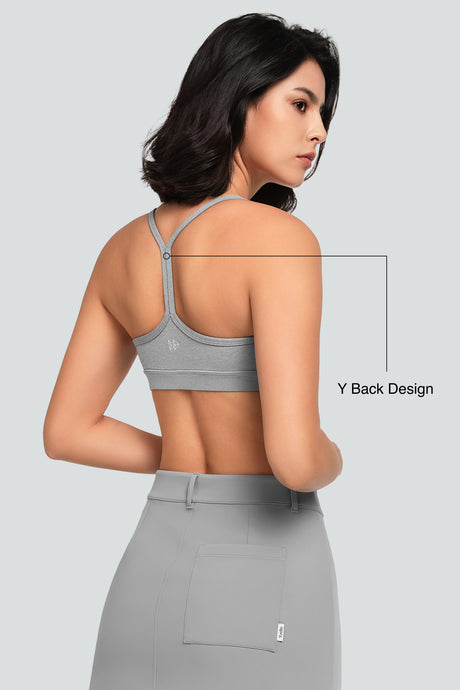 Anywhere™ Typical Y-Back Spaghetti Thin Straps Yoga Bra | Women's Low Support Sports Bra