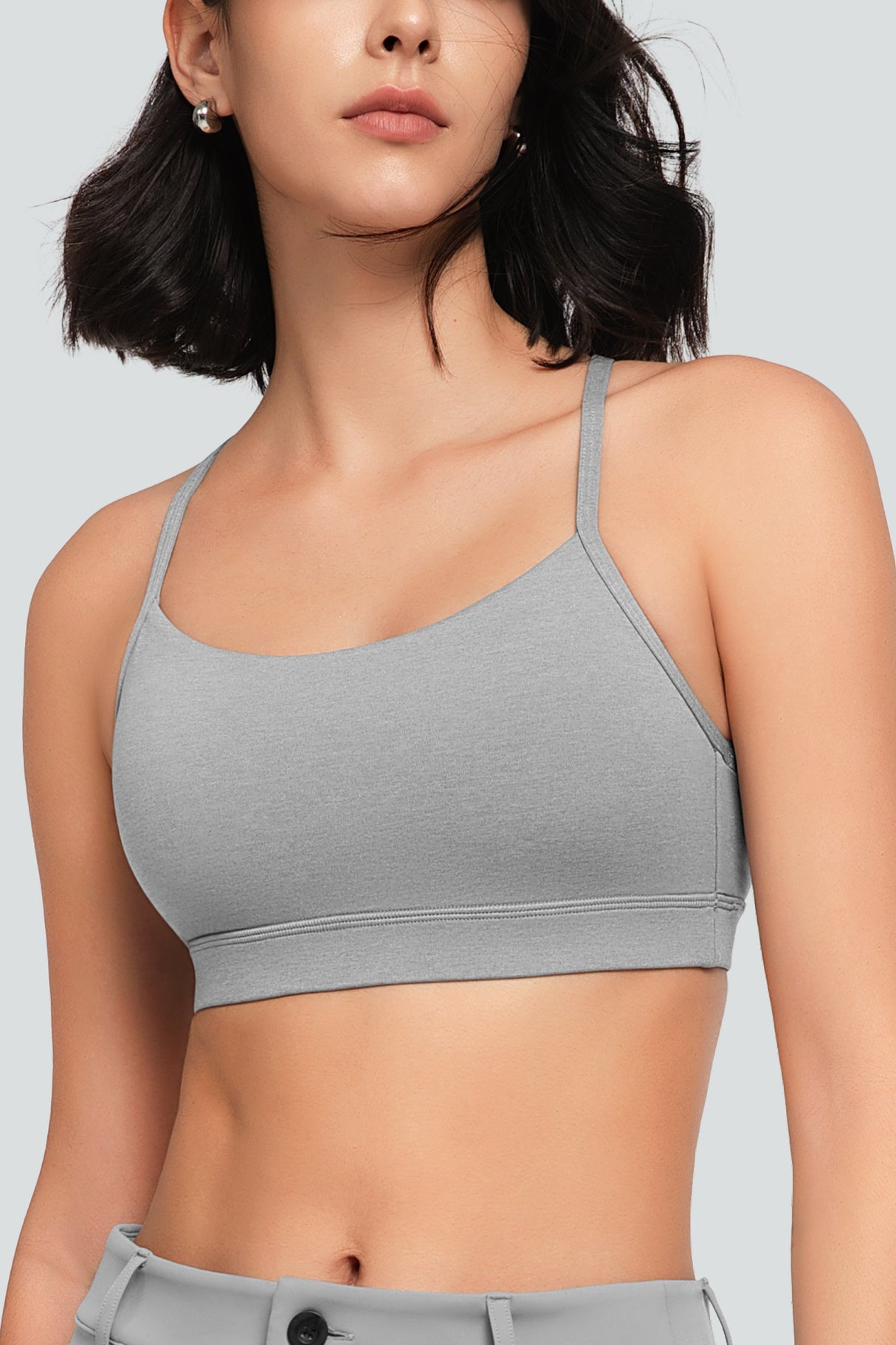 Anywhere™ Typical Y-Back Spaghetti Thin Straps Yoga Bra | Women's Low Support Sports Bra