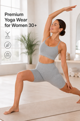 Reggiseno yoga imbottito con scollo a barchetta e spalline sottili Anywhere | Reggiseno sportivo con supporto leggero da donna