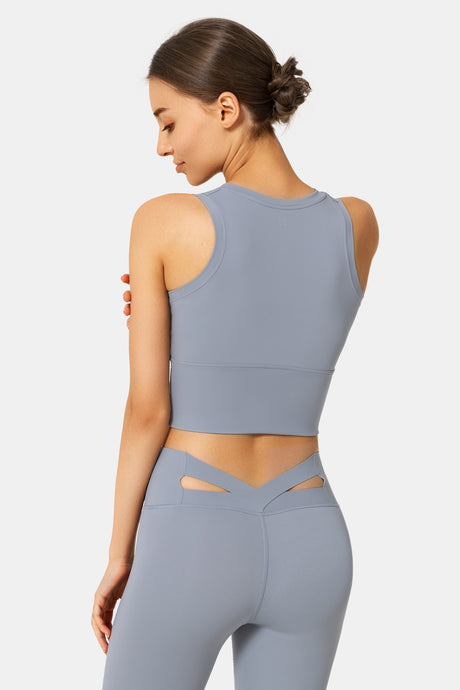 Anywhere™ High Neck Padded Gym Bra | Women's Light Support Sports Bra