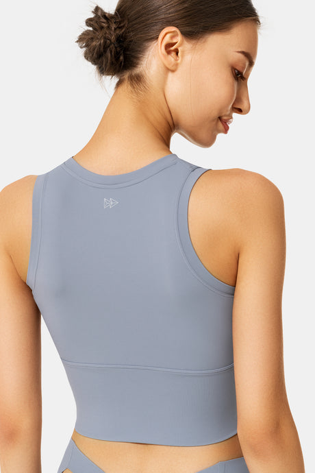 Anywhere™ High Neck Padded Gym Bra | Women's Light Support Sports Bra