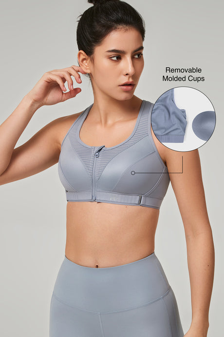 Power™ Adjustable Padded Running Bra | Women's High Support Sports Bra