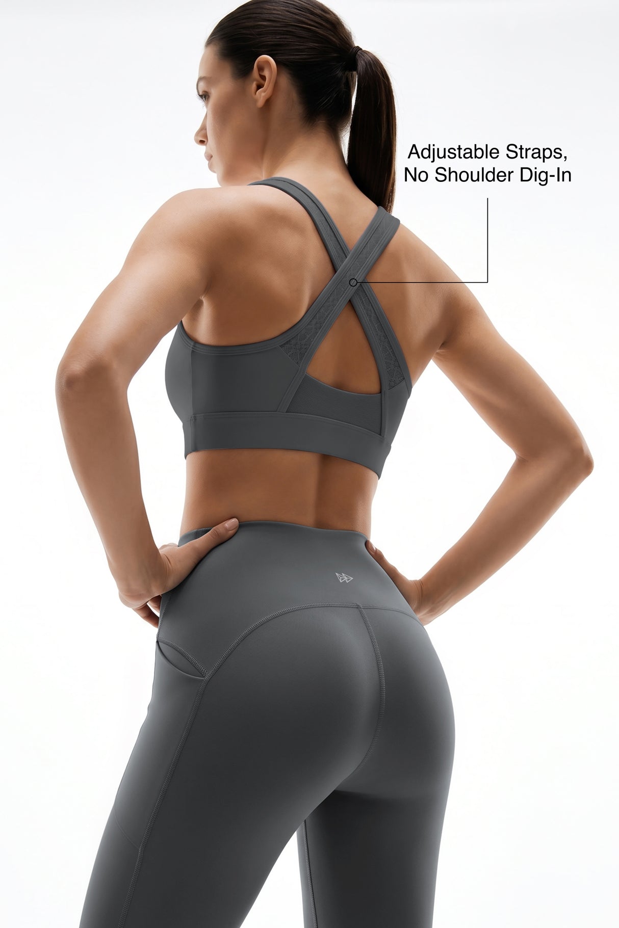 Shift Breathable Crossback Light Support Sports Bra | Women's Light Support Sports Bra Best For Yoga, HIIT