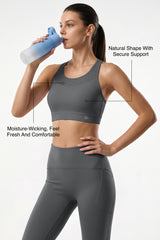 Shift Breathable Crossback Light Support Sports Bra | Women's Light Support Sports Bra Best For Yoga, HIIT