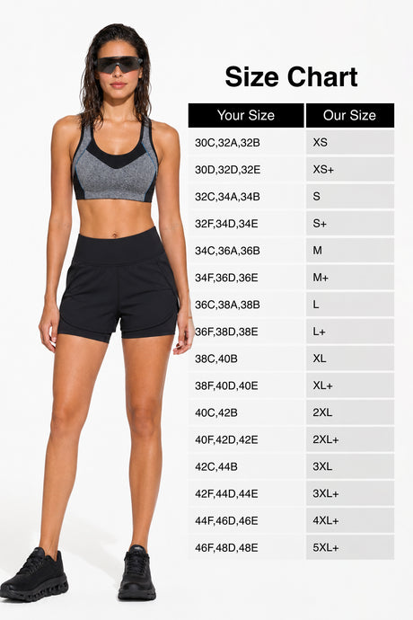 Gepolsterter Lauf-BH mit Sculpt Racerback-Linie | Sport-BH mit starkem Halt für Damen
