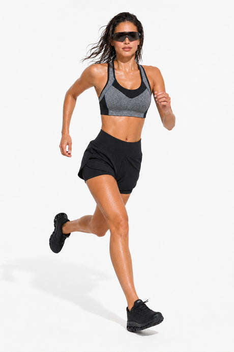 Gepolsterter Lauf-BH mit Sculpt Racerback-Linie | Sport-BH mit starkem Halt für Damen