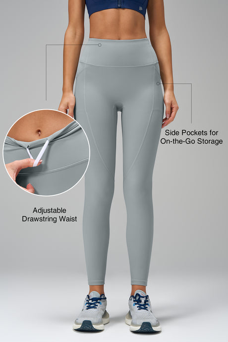 Echo Leggings ohne Vordernaht und mit Tasche, 63,5 cm | Leggings mit starkem Halt für Damen
