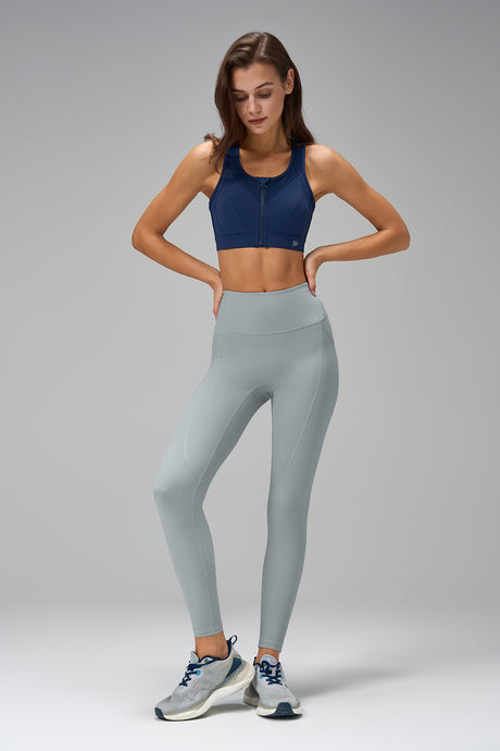 Echo Leggings ohne Vordernaht und mit Tasche, 63,5 cm | Leggings mit starkem Halt für Damen