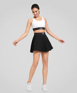Sportlicher Tennisrock mit Sculpt Letter-Bund | Damen-Sportrock