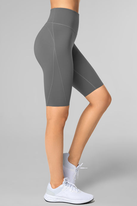 Echo™ High Waist Cropped Running Shorts 9 Inches | Women's High Support Sports Shorts