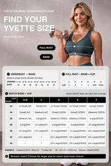 Power™ Adjustable Straps Cross-Back Sports Bra | High-Impact Bounce Control Without Flattening for Running, HIIT & Training