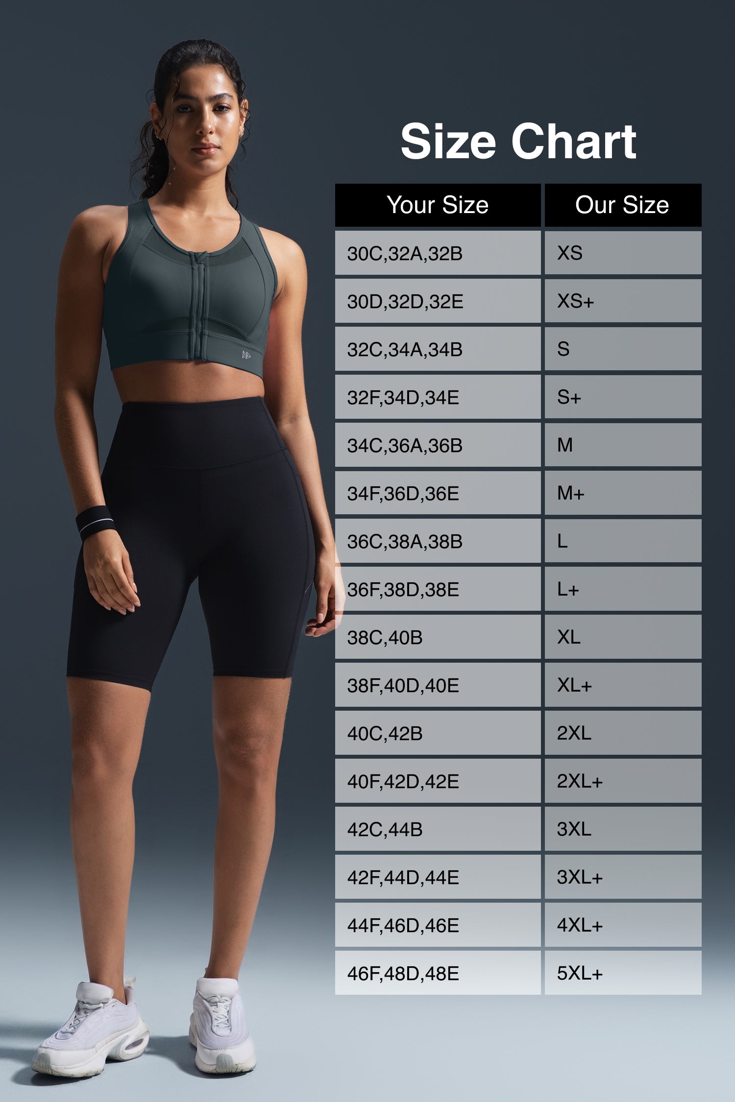 Sculpt Zip Mesh Racerback Vadderad Löpar-BH | Sport-BH med Högt Stöd för Damer