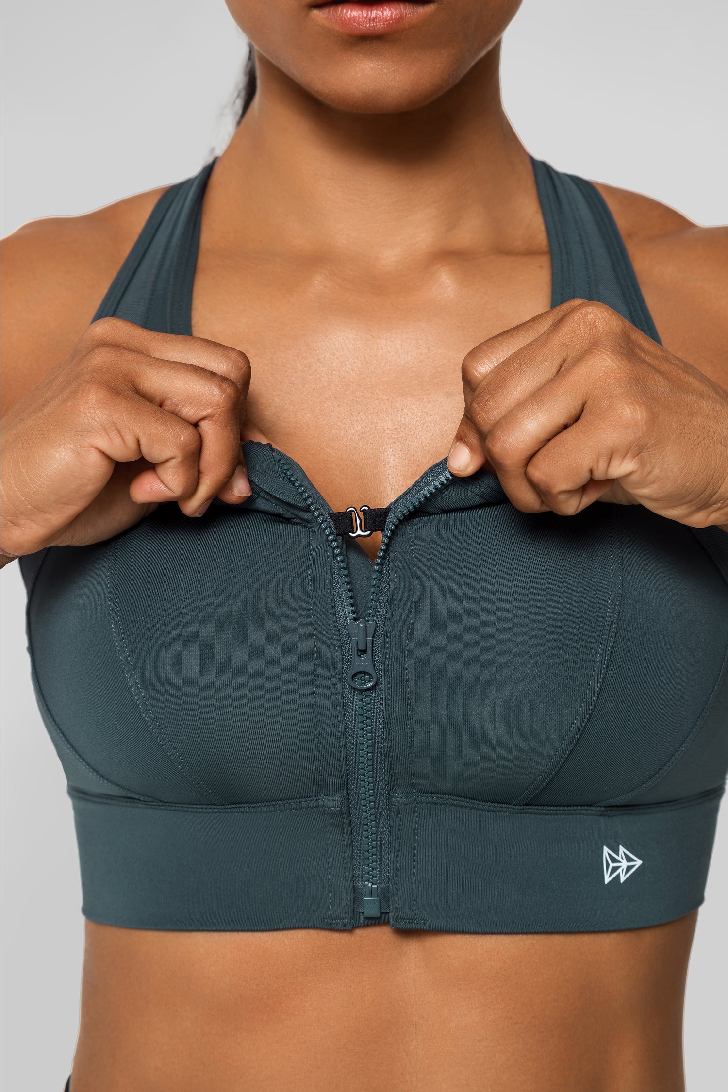 Reggiseno da corsa Power Cross Racerback | Reggiseno sportivo ad alto sostegno da donna