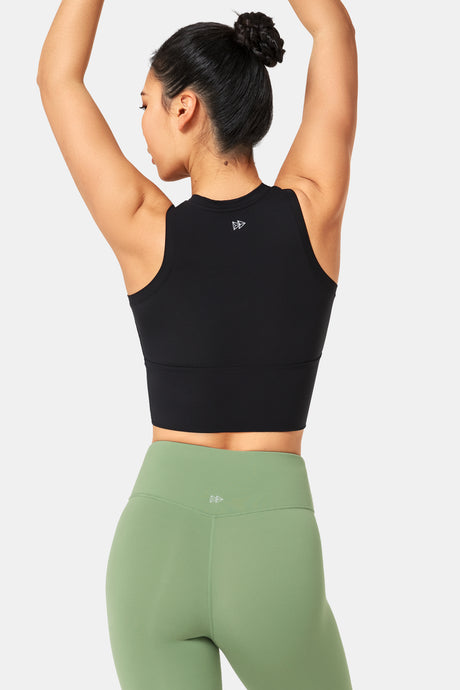 Anywhere™ High Neck Padded Gym Bra | Women's Light Support Sports Bra