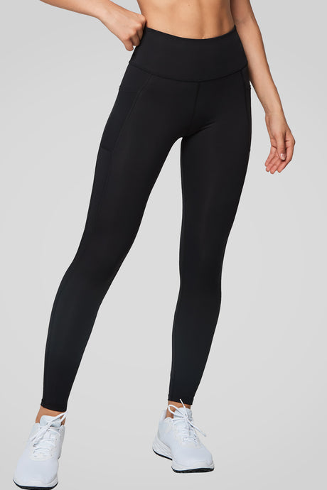 Leggings da corsa con tasche in rete a vita alta Power, 26" | Leggings da donna con supporto elevato