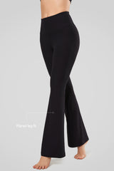 Echo Ribbade Stretchiga Magkontrollleggings 69'' | Damleggings med Lätta Stöd