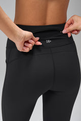 Echo Leggings ohne Vordernaht und mit Tasche, 63,5 cm | Leggings mit starkem Halt für Damen