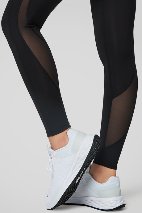 Leggings da corsa con tasche in rete a vita alta Power, 26" | Leggings da donna con supporto elevato