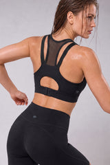 Power™ Zip Front Breathable Full-Coverage Running Bra | Women's High Support Sports Bra