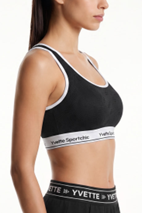 Anywhere™ Breathable Mesh Fixed Cups Wide-Strap Light Support Sports Bra | Women's Light Support Sports Bra